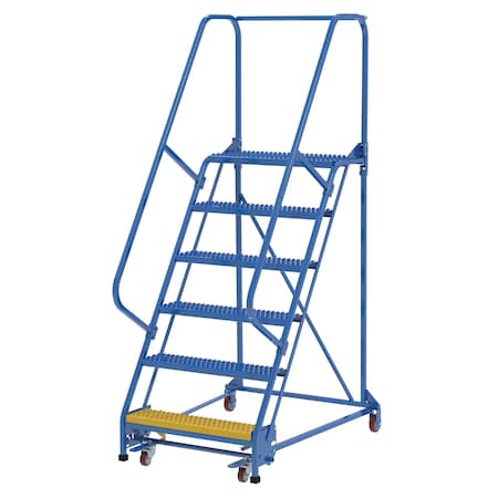 Vestil 90 H Steel PW Ladder, Grip Strut, 6 Step, 6 Steps LAD-PW-32-6-G